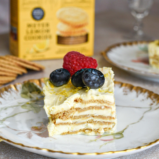 Meyer Lemon Icebox Cake