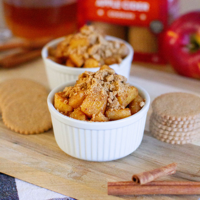 4 Ingredient Pumpkin Apple Crumble