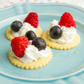 Patriotic Berry Bites