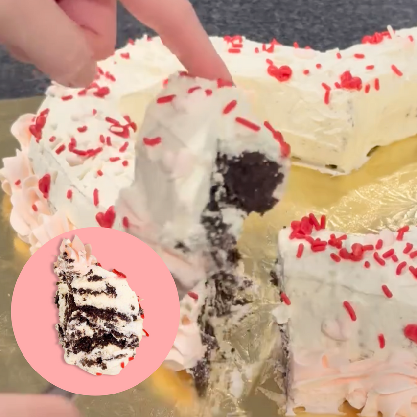 Valentine's Icebox Cake