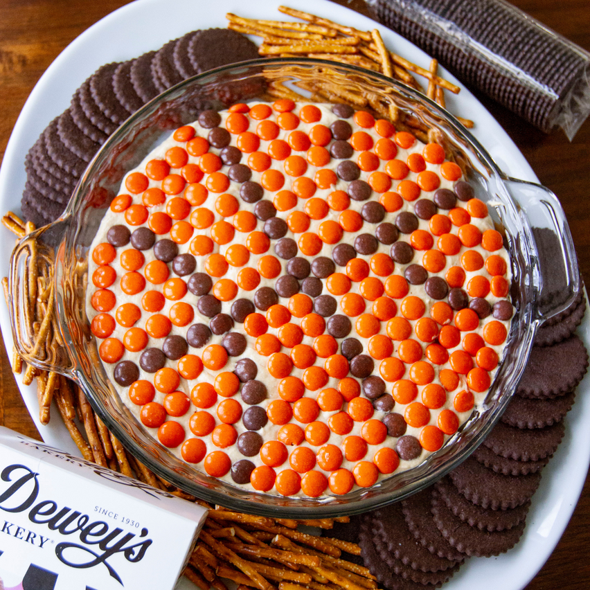 Peanut Butter Basketball Dip