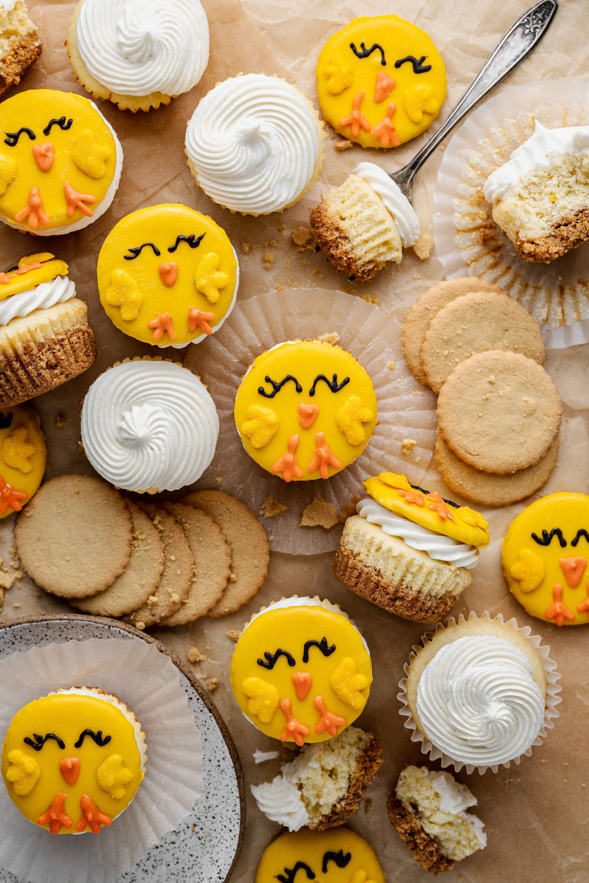 Spring Chick Lemon Cupcakes