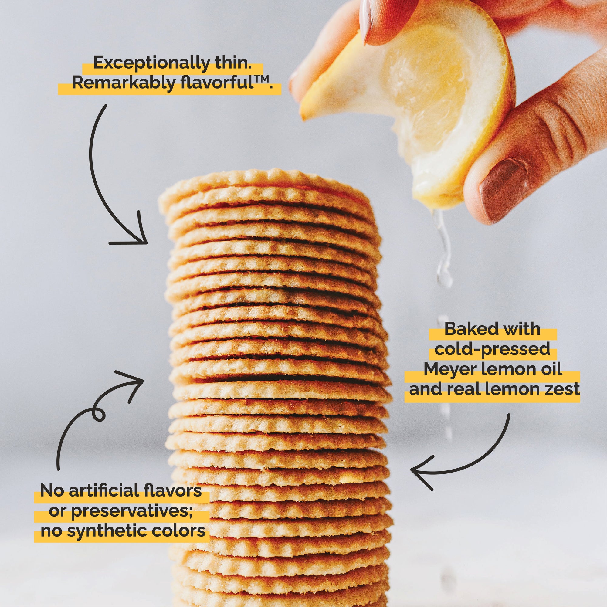 Meyer Lemon, Key Lime and Vanilla Bean Cookies, 3 9oz boxes
