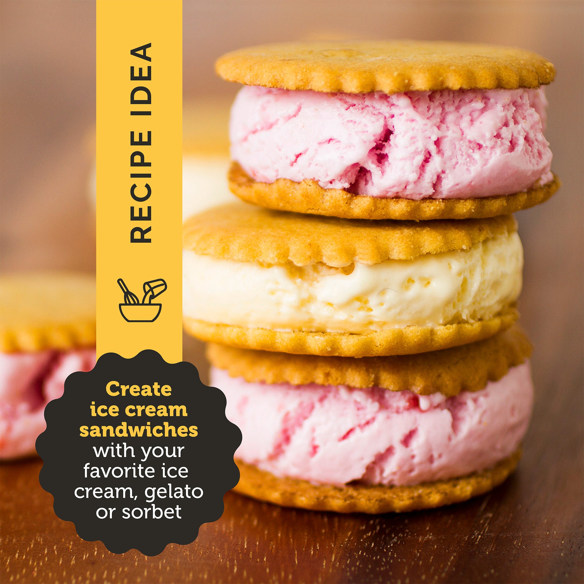 Meyer Lemon, Triple Ginger and Brownie Crisp Cookies, 3 9oz boxes
