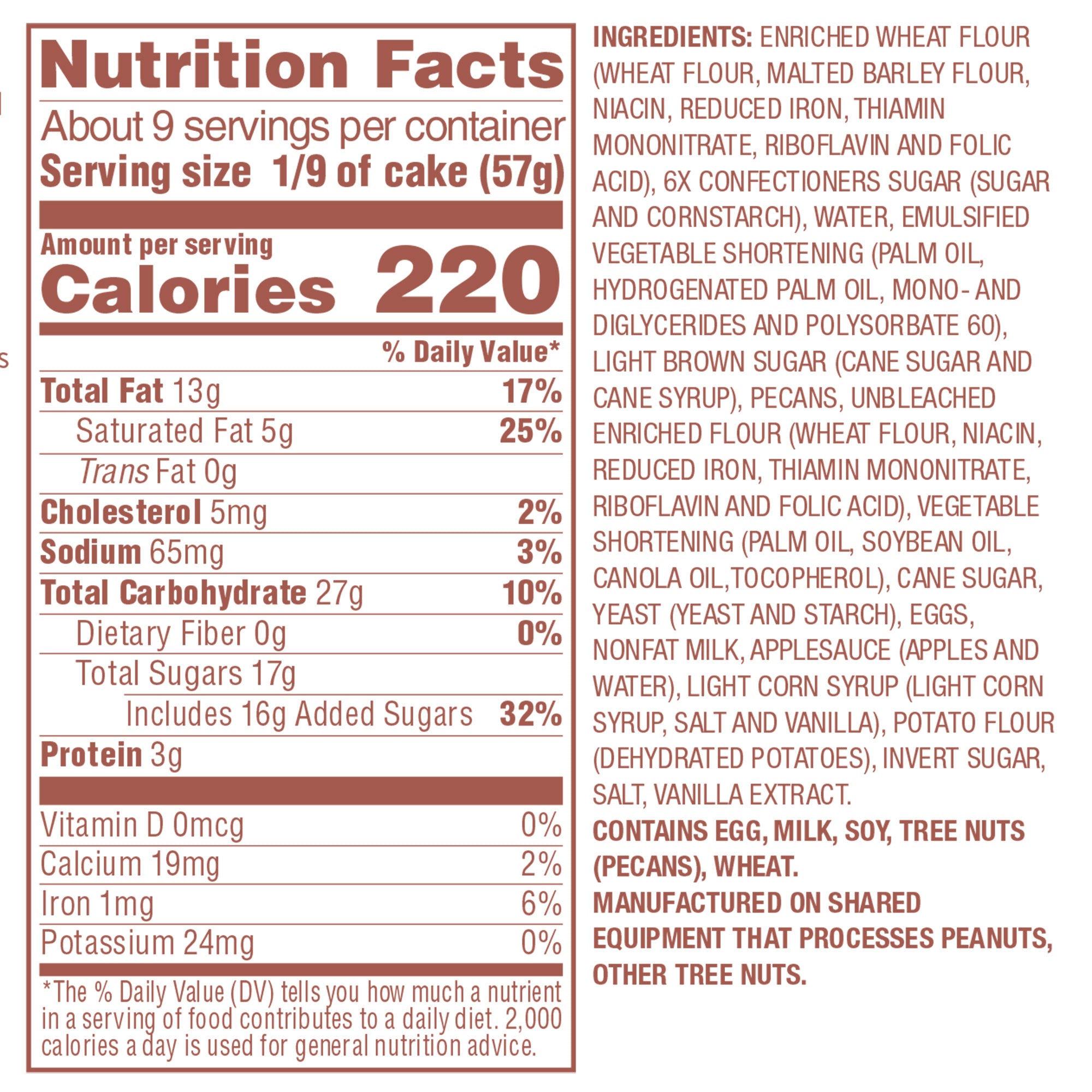 Devonshire Coffee Cake 2-Pack