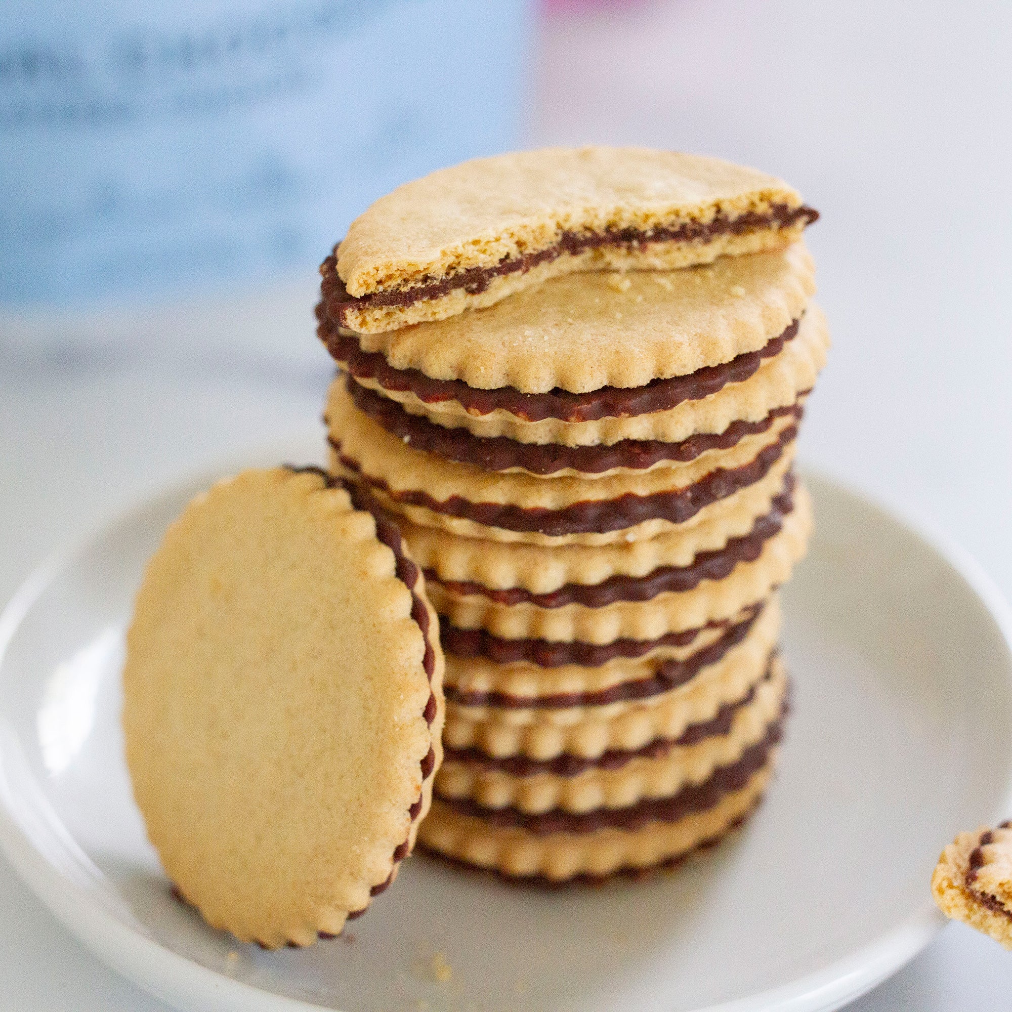 Original Chocolate Dewzies Layered Cookies