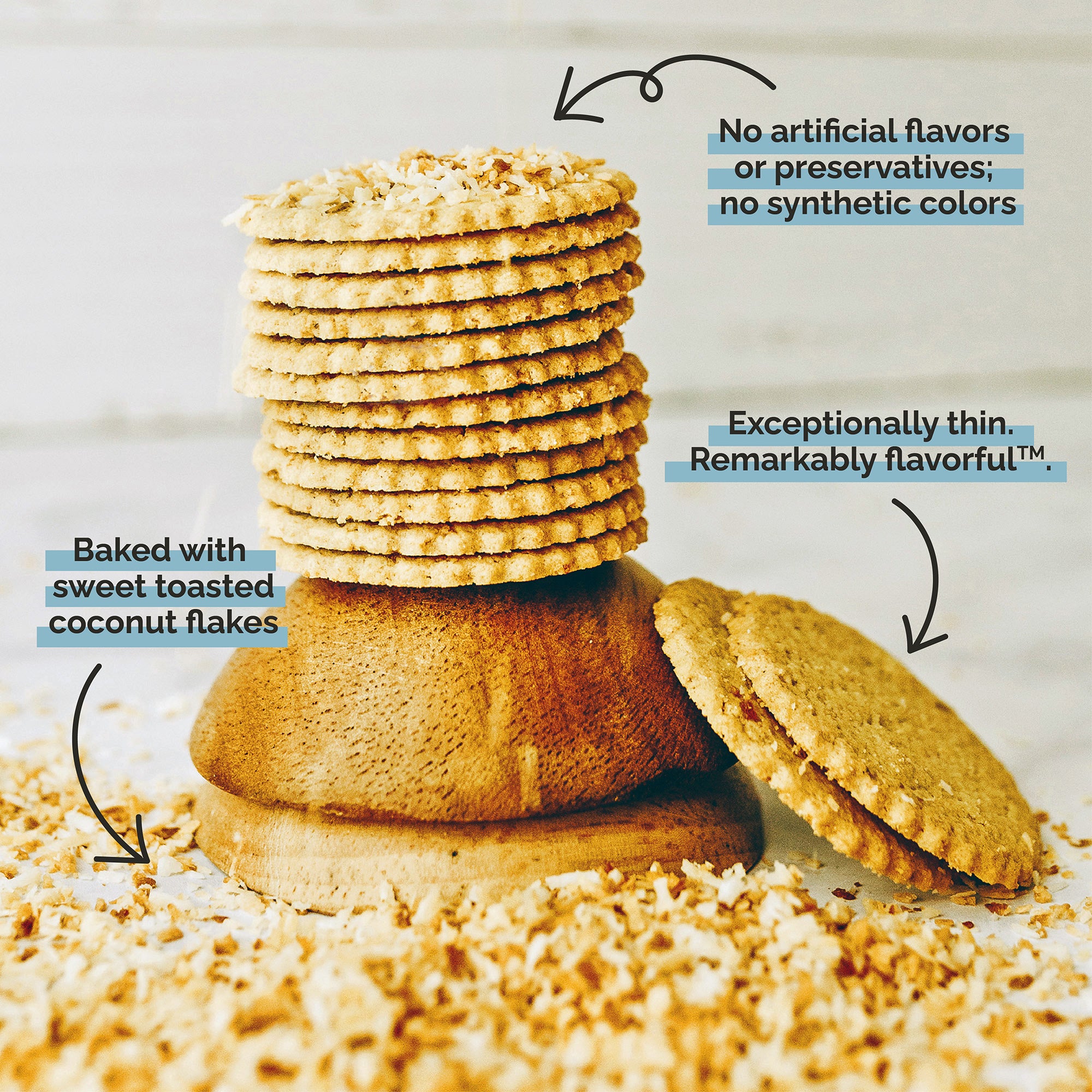 Toasted Coconut Cookies