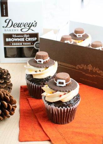 Pilgrim Hat Cupcakes