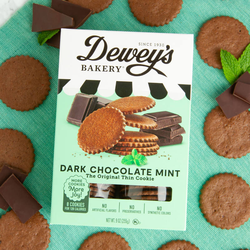 Dark Chocolate Mint Cookies Dewey's Bakery