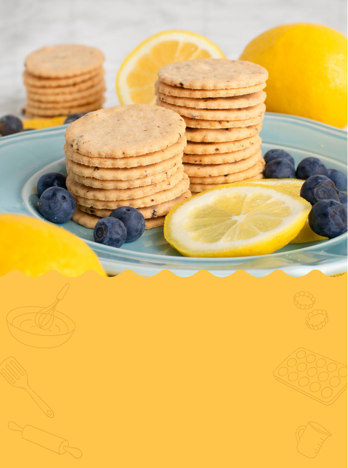 <p><strong>TREAT YOURSELF TO NEW BLUEBERRY LEMON COOKIES! </strong></p>