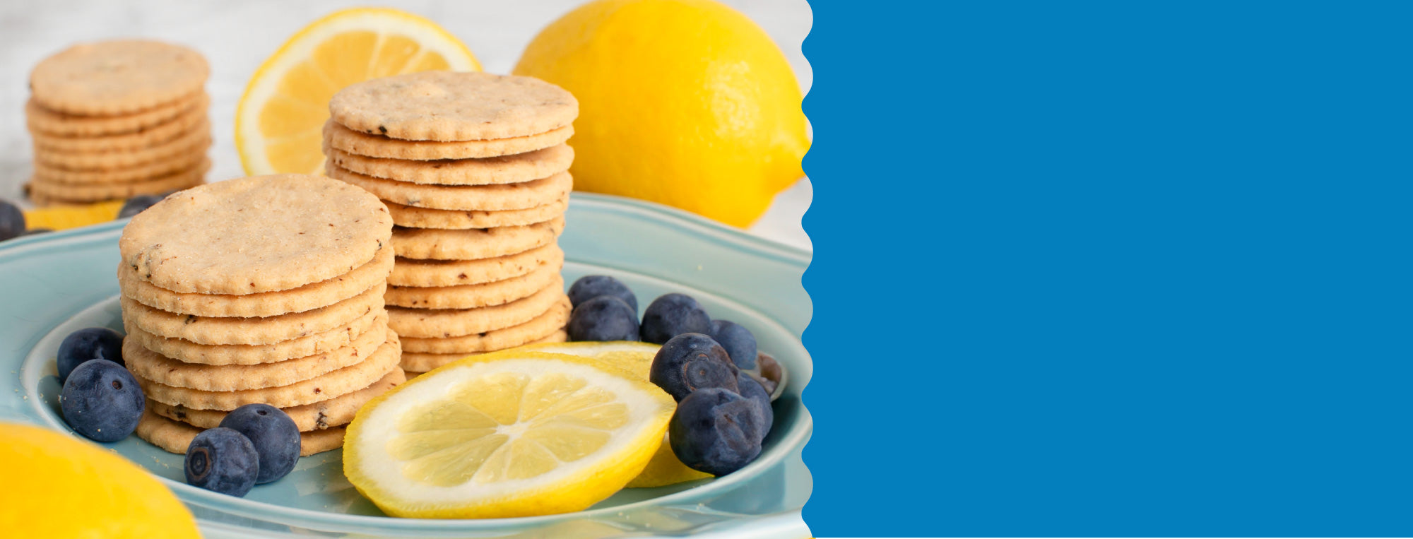 <p>BLUEBERRY LEMON COOKIES are back for a limited time!</p>