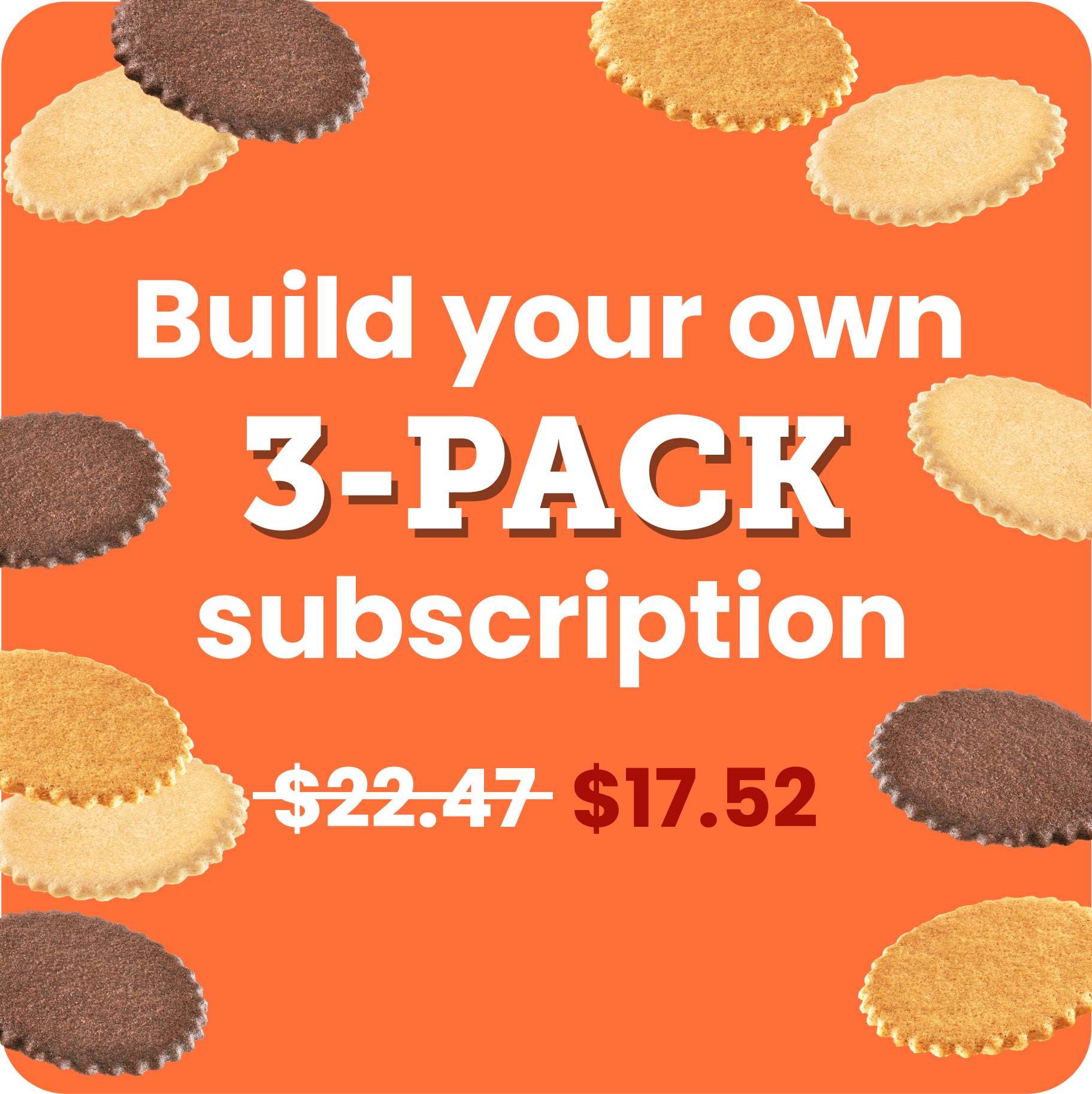 3-pack Cookie Subscription