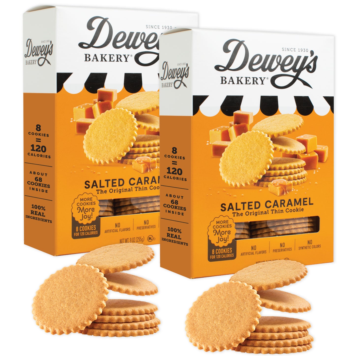 Salted Caramel Cookies, 2-Pack, 18 oz