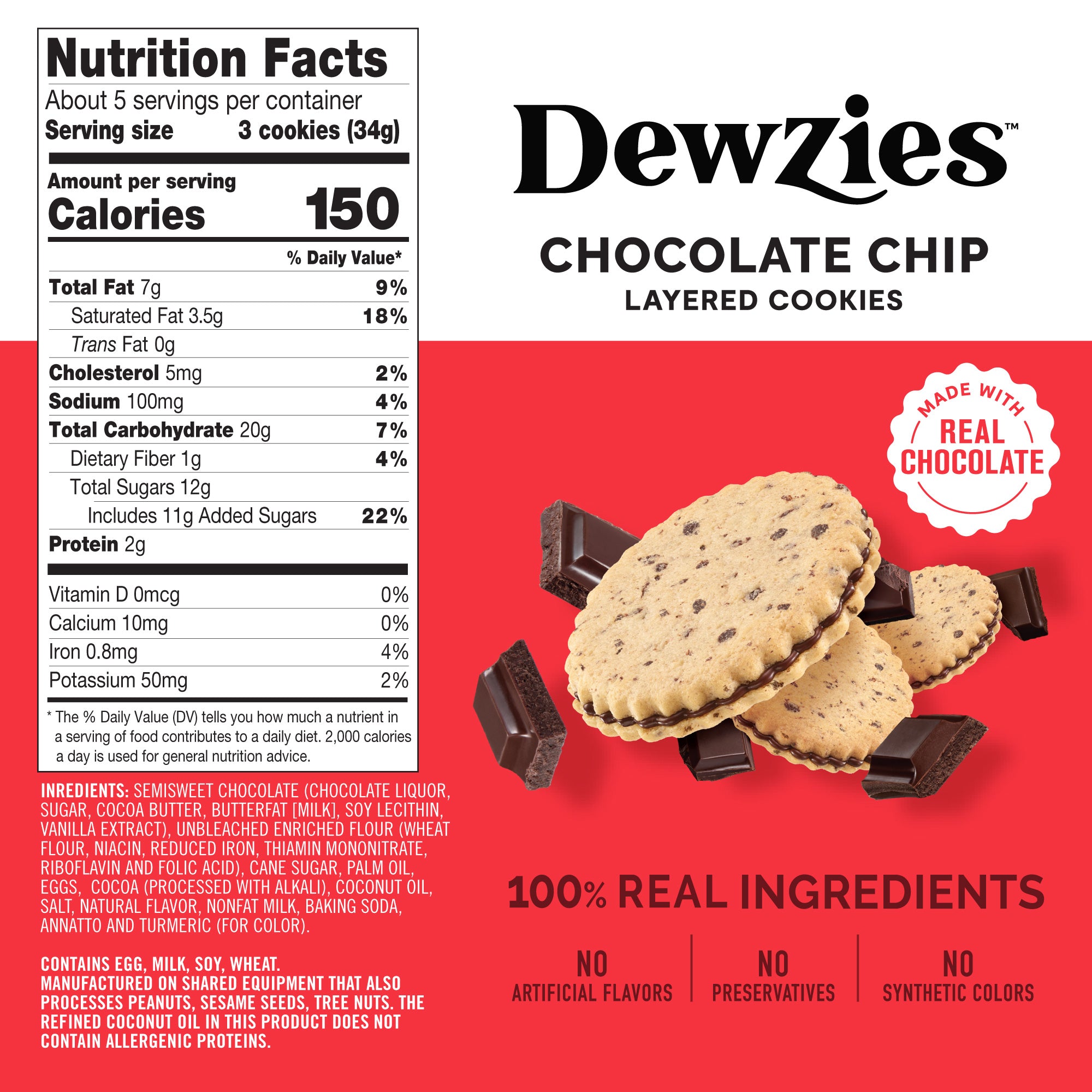Chocolate Chip Dewzies 2-Pack