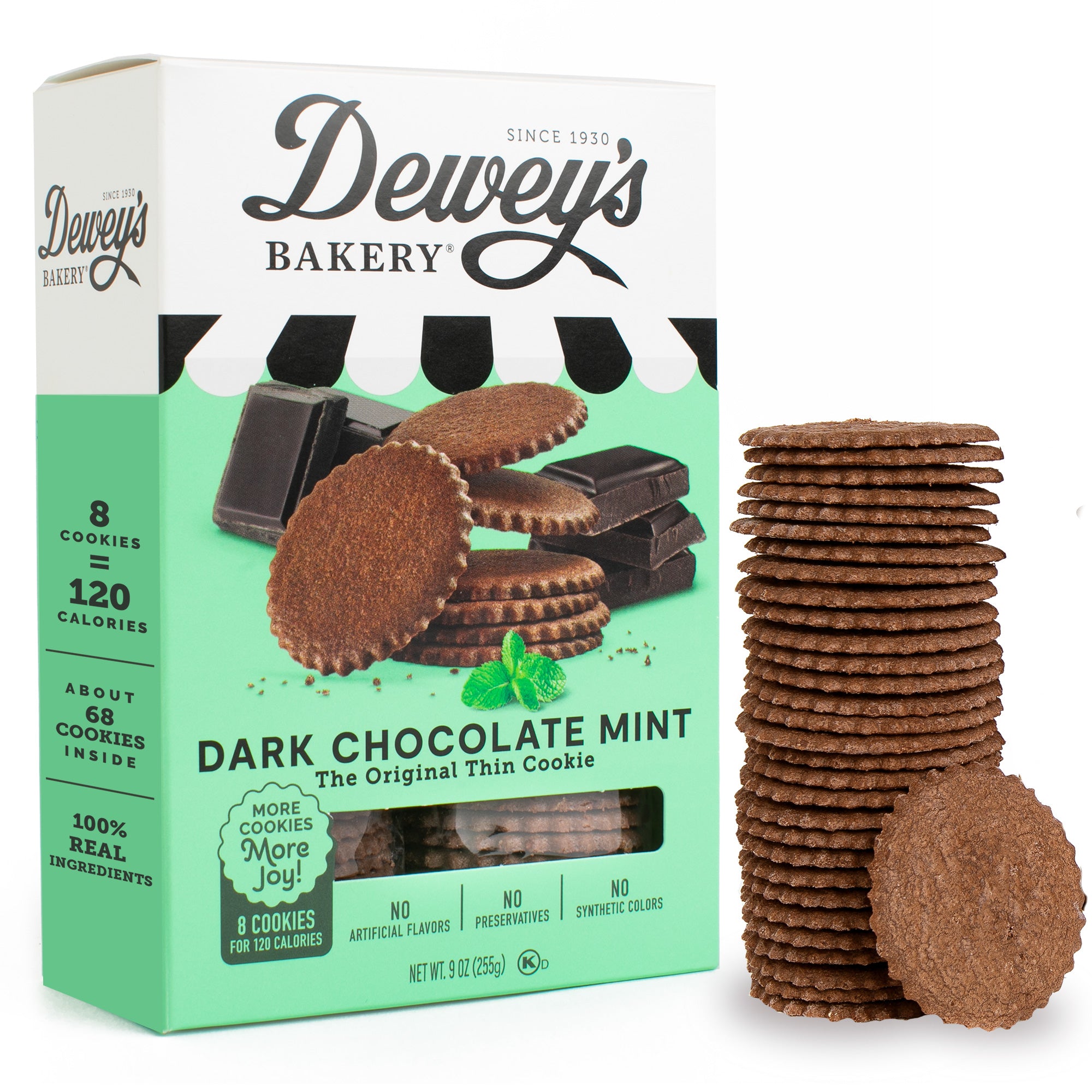 Dark Chocolate Mint Cookies – Dewey's Bakery