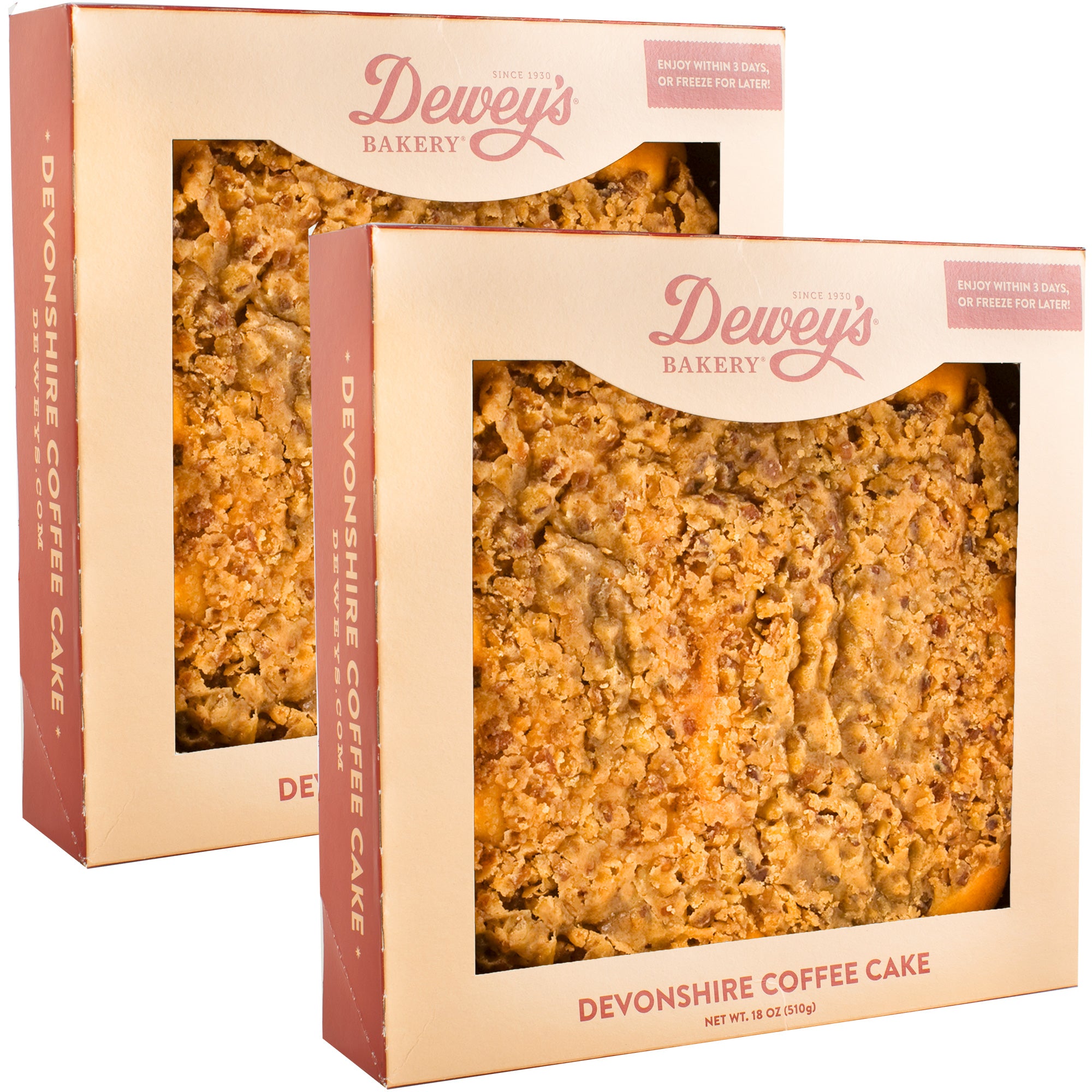 Devonshire Coffee Cake 2-Pack
