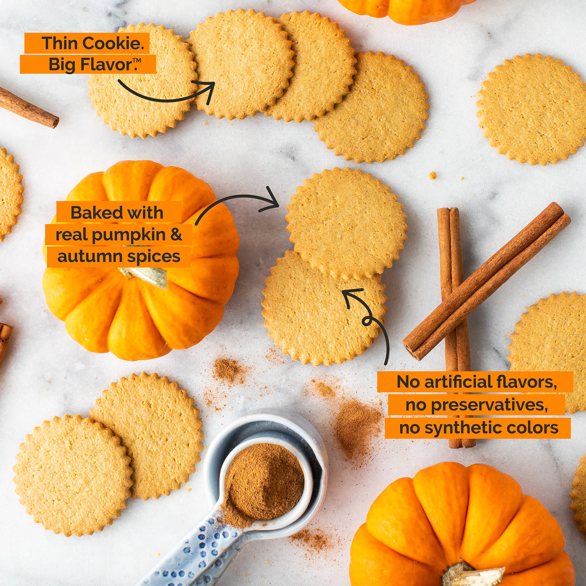 Pumpkin Spice Cookies 2-Pack, 18oz