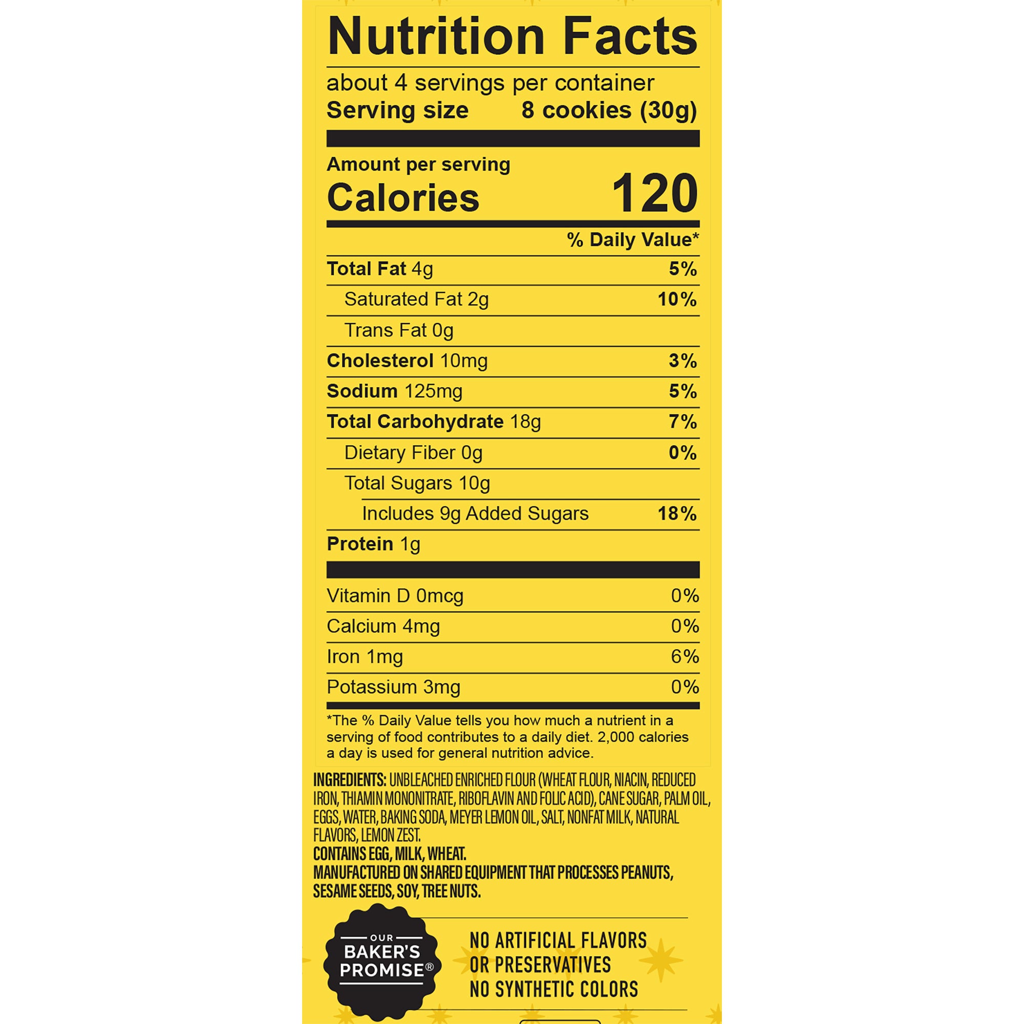 Meyer Lemon Moravian Cookie Tubes, Pack of 2