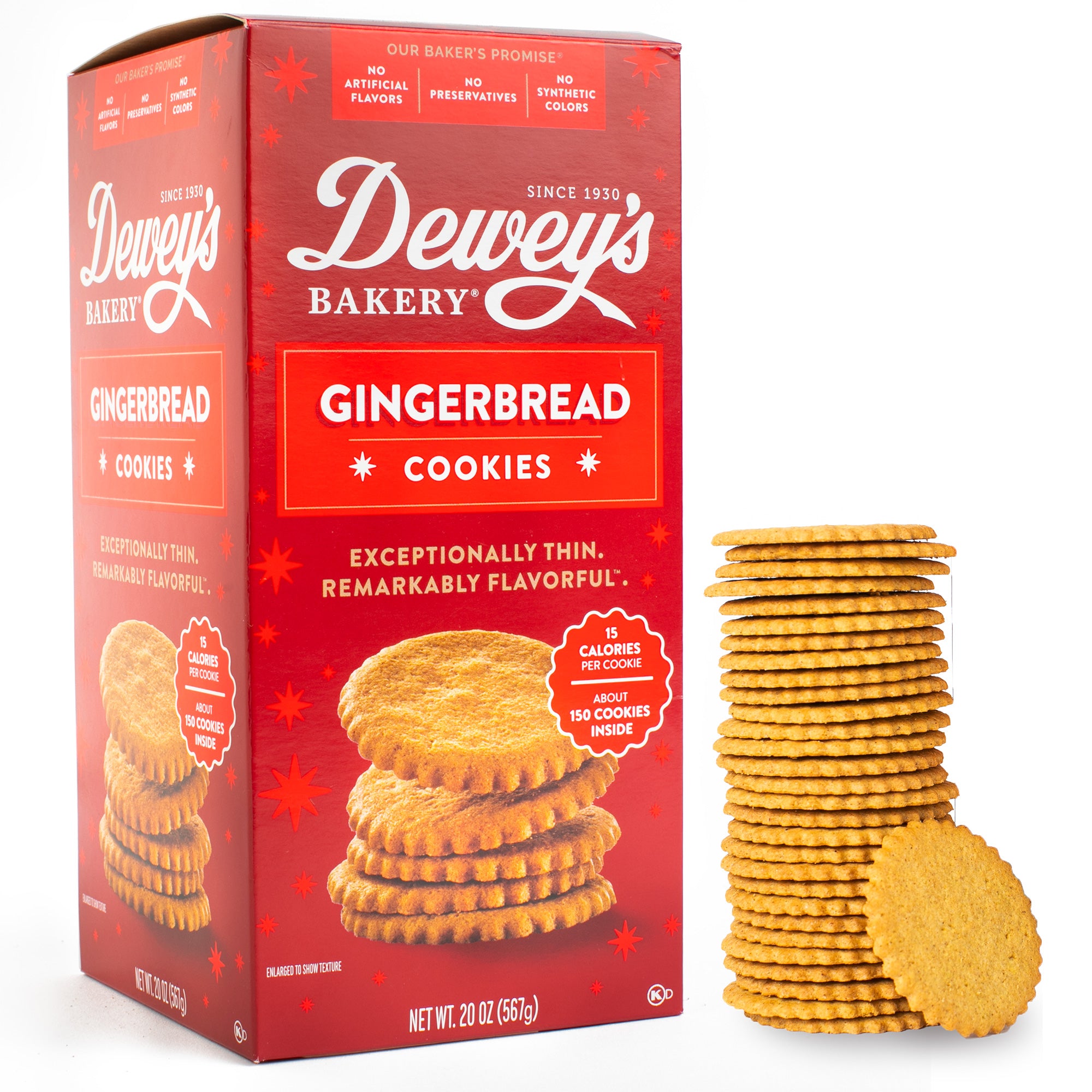 Gingerbread Cookies, 20-Oz Club Pack