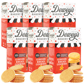 Gingerbread Moravian Cookies 6-Pack, 3.4 lbs (54oz)