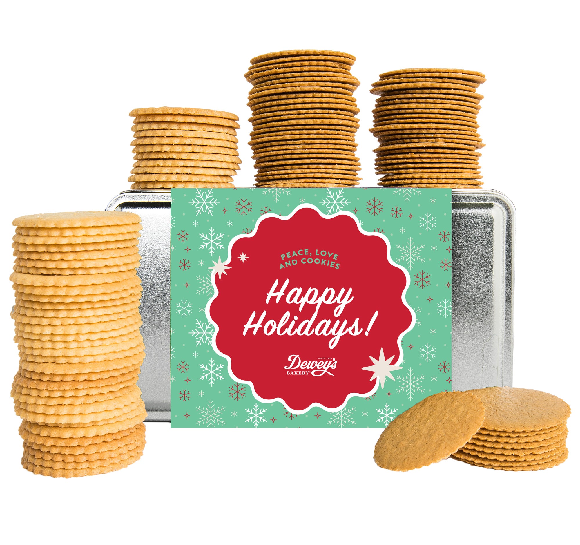 "Happy Holidays" Sugar & Spice Gift Tin