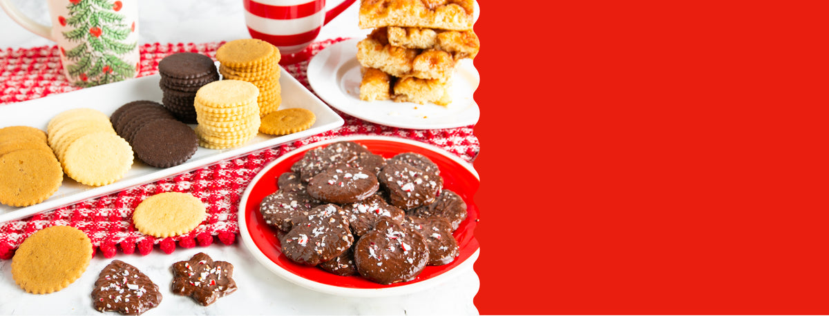 <p><strong>Holiday Moravian Cookies are fresh from our ovens!</strong></p>