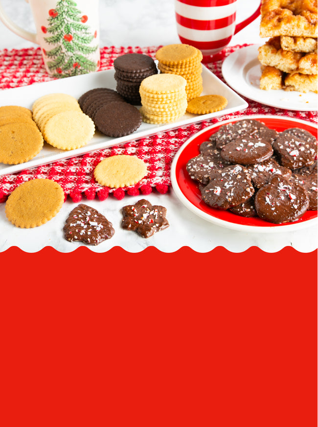 <p><strong>Holiday Moravian Cookies are fresh from our ovens!</strong></p>