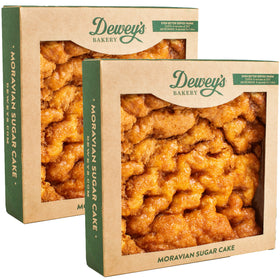 Moravian Sugar Cake, 2 14-oz Cakes