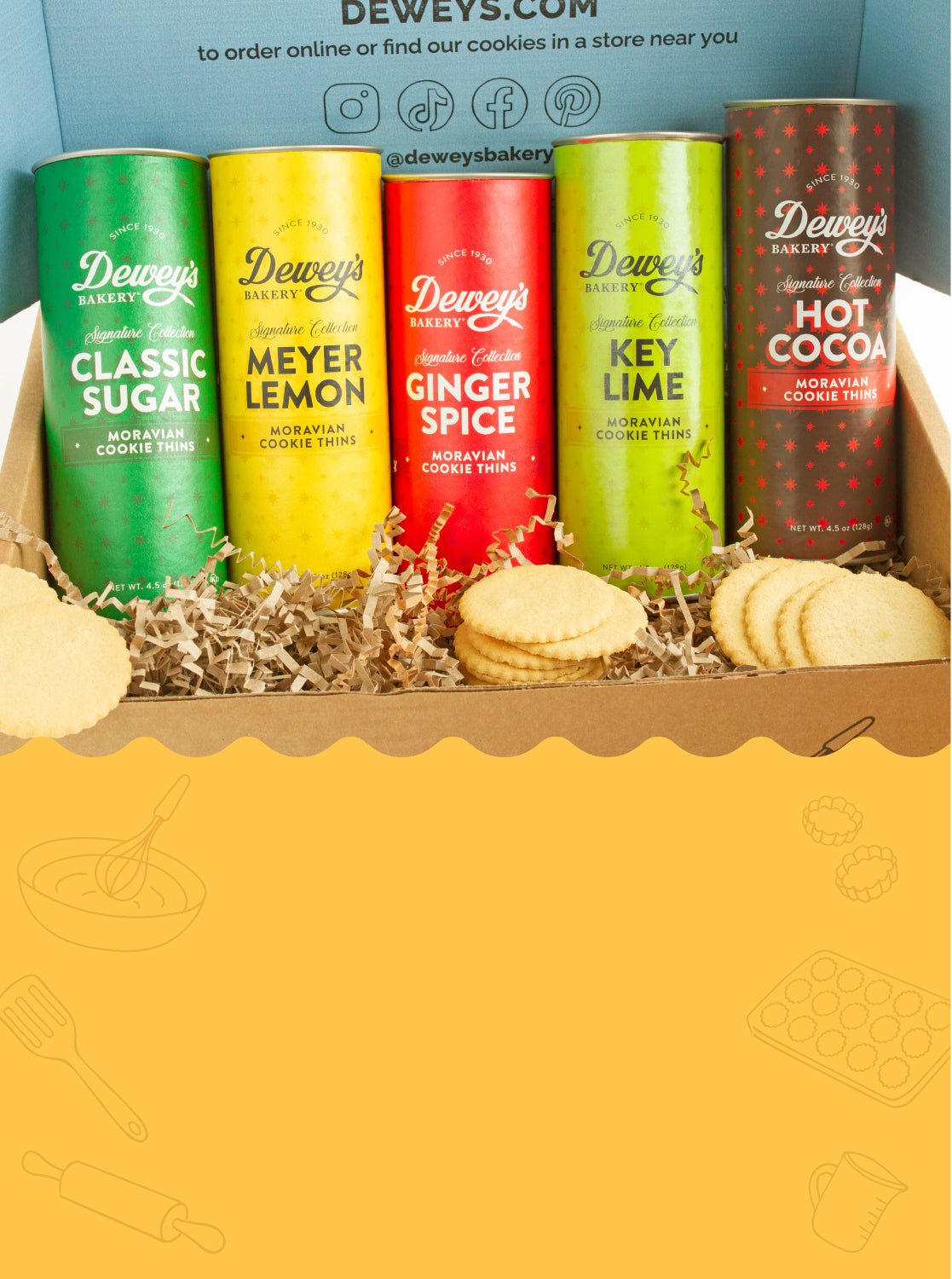 <p><strong>BUY ONE, GET ONE 50% OFF ON ALL COOKIE TUBES!</strong></p>