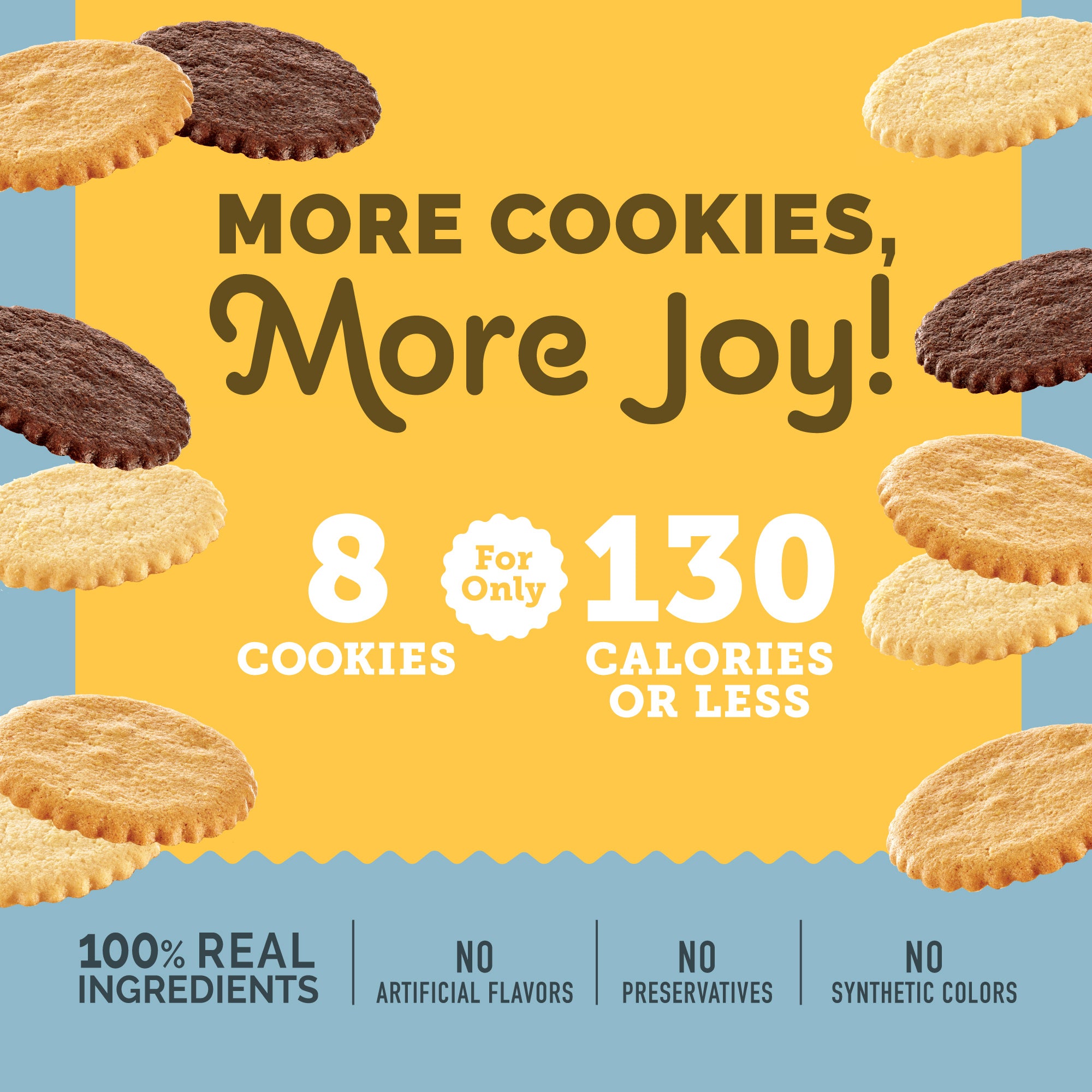 Fall Trio: Pumpkin, Ginger and Brownie Cookies, 3 9oz boxes