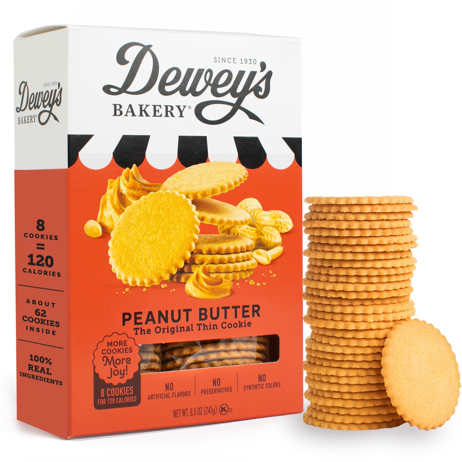 Peanut Butter Cookies Dewey's Bakery