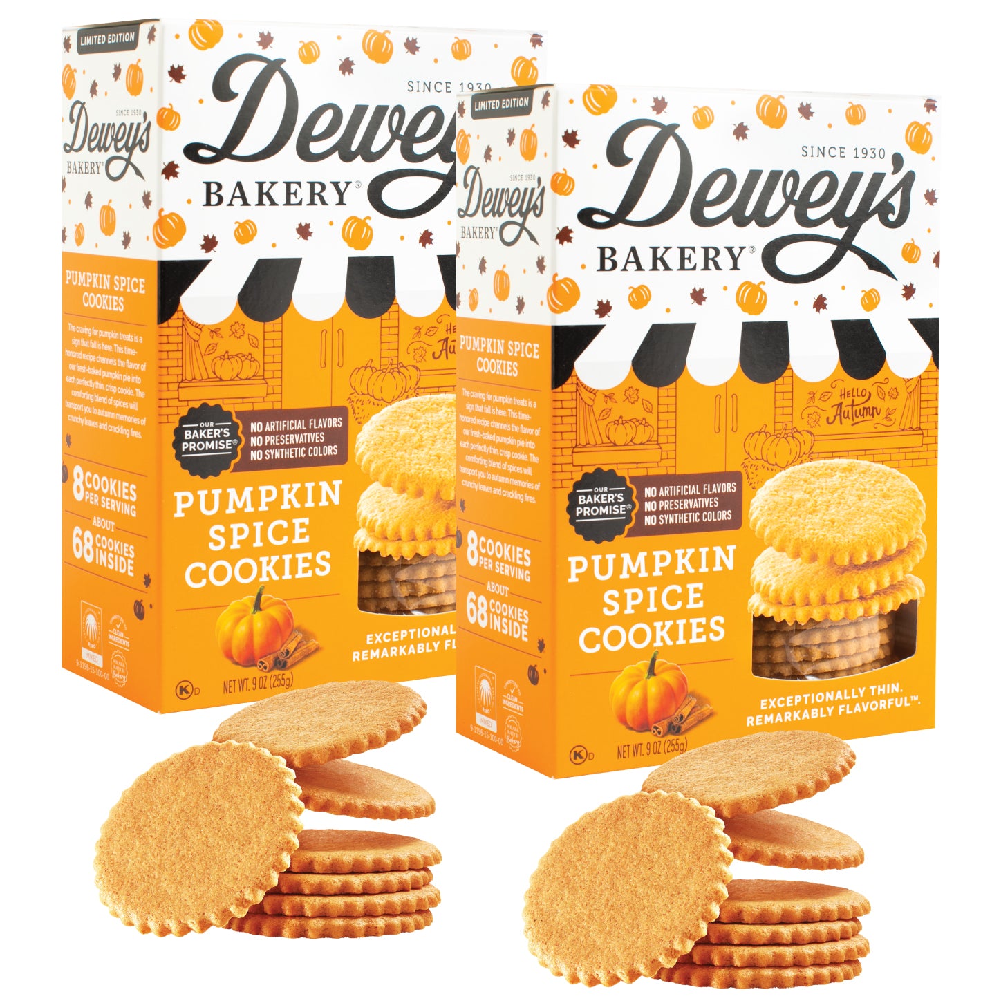Pumpkin Spice Cookies 2-Pack, 18oz