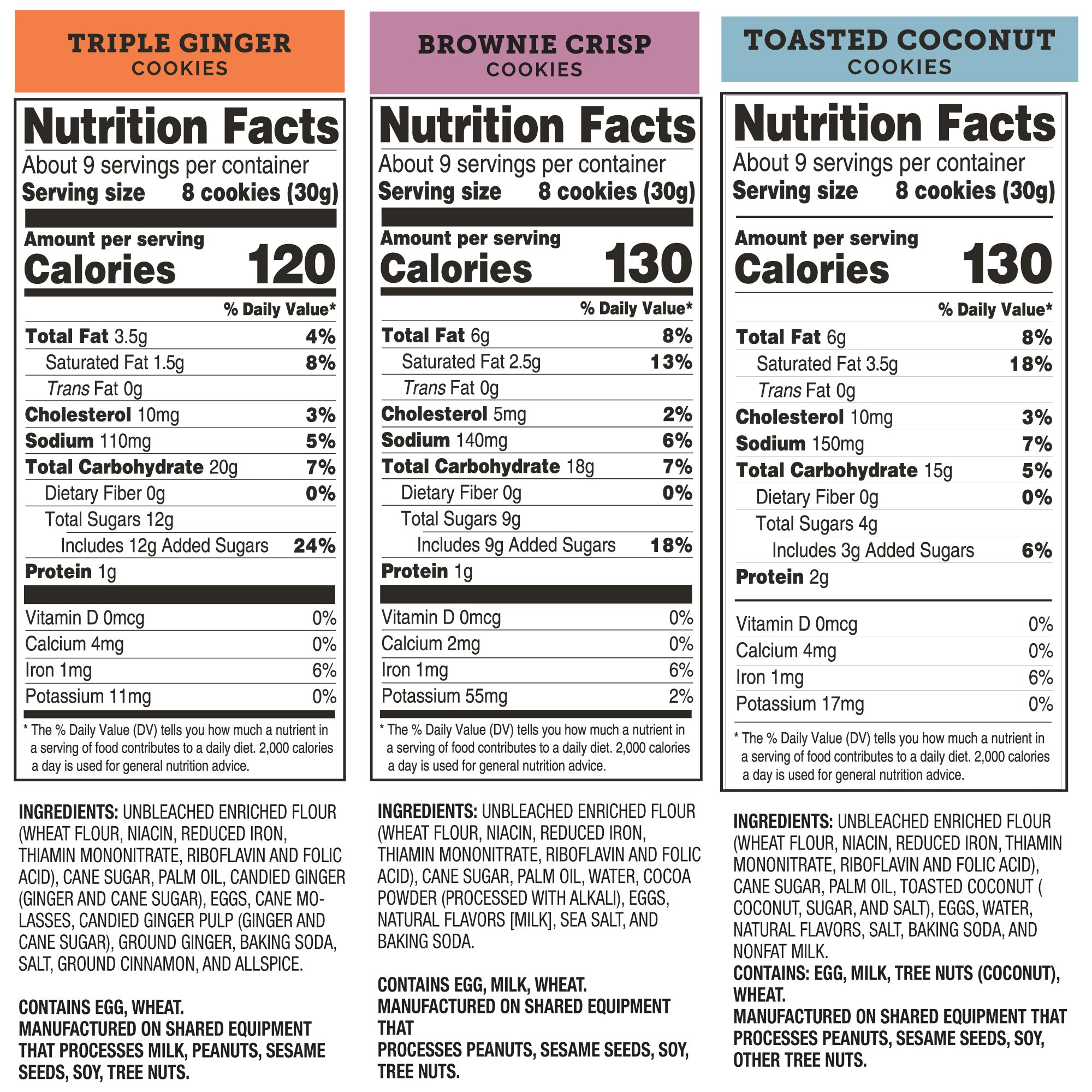 Spring Cookie 6-Pack, 3.4 lbs (54 oz)