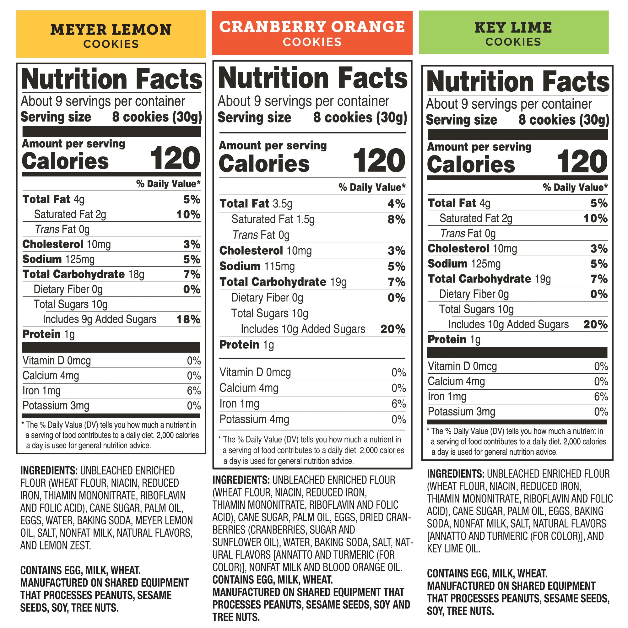 Spring Cookie 6-Pack, 3.4 lbs (54 oz)