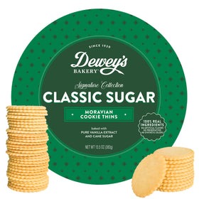 Classic Sugar Moravian Cookie Gift Tin