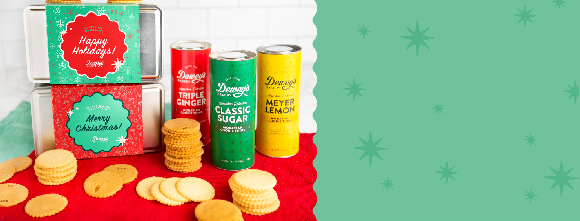 <p><strong>SAVE ON ALL COOKIE GIFT TINS AND TUBES!</strong></p>