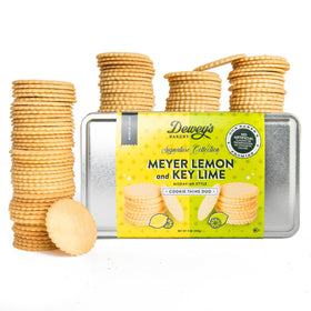 Meyer Lemon and Key Lime Moravian Cookie Gift Tin