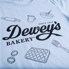 Blue Dewey's Bakery T-Shirt - Medium
