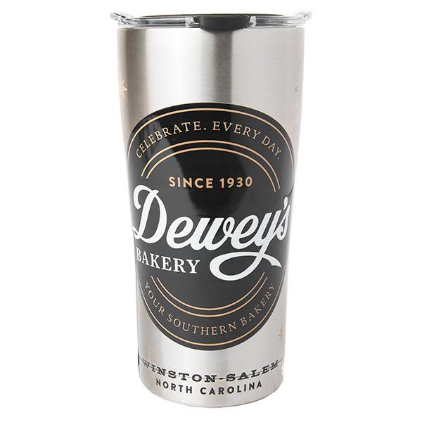 20 oz Stainless Steel Tervis Dewey's Bakery Branded Tumbler Mug