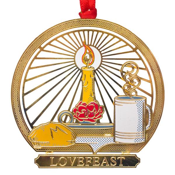 Dewey's Moravian Lovefeast Ornament
