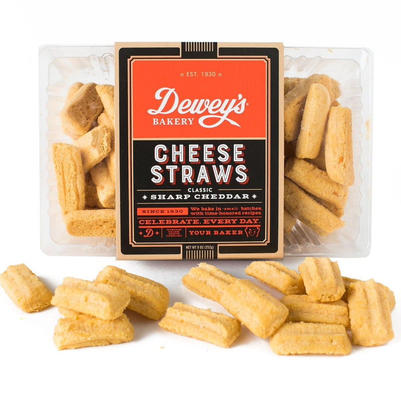 Classic Cheddar Cheese Straws Dewey's Bakery